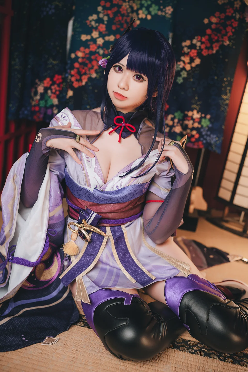 小空sora - No.011 原神·雷电将军 [17P-65MB] tg@simisebaisi 【丝足阁】004.webp